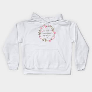 Her Children Rise Up & Call Her Blessed Kids Hoodie